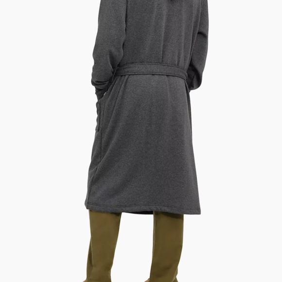 UGG Mens Leeland Fleece, Hooded Robe, Size M/L - Picture 4 of 6